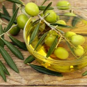 olive oil and olives