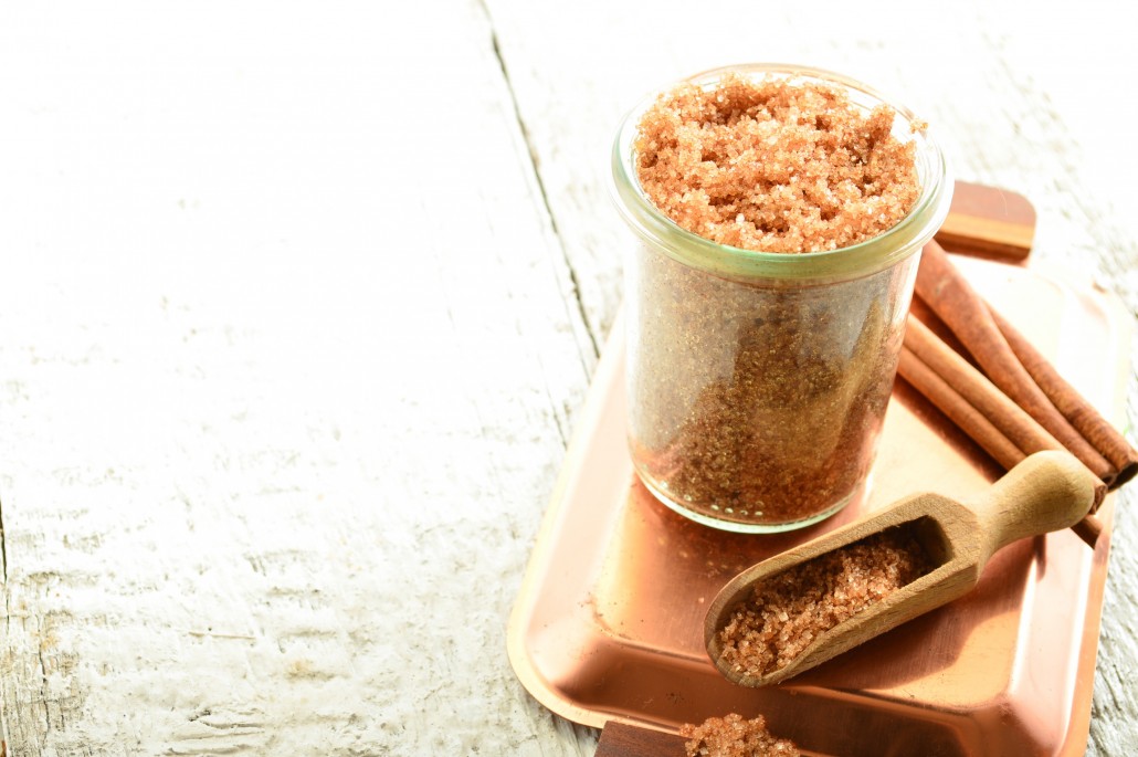 DMBody scrub - brown sugar with cinnamon